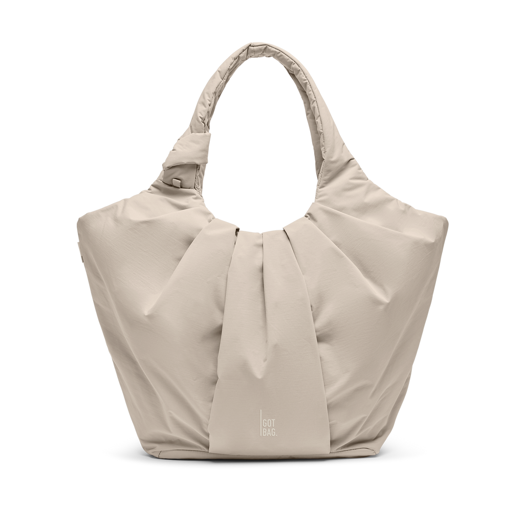 PLEAT TOTE BAG