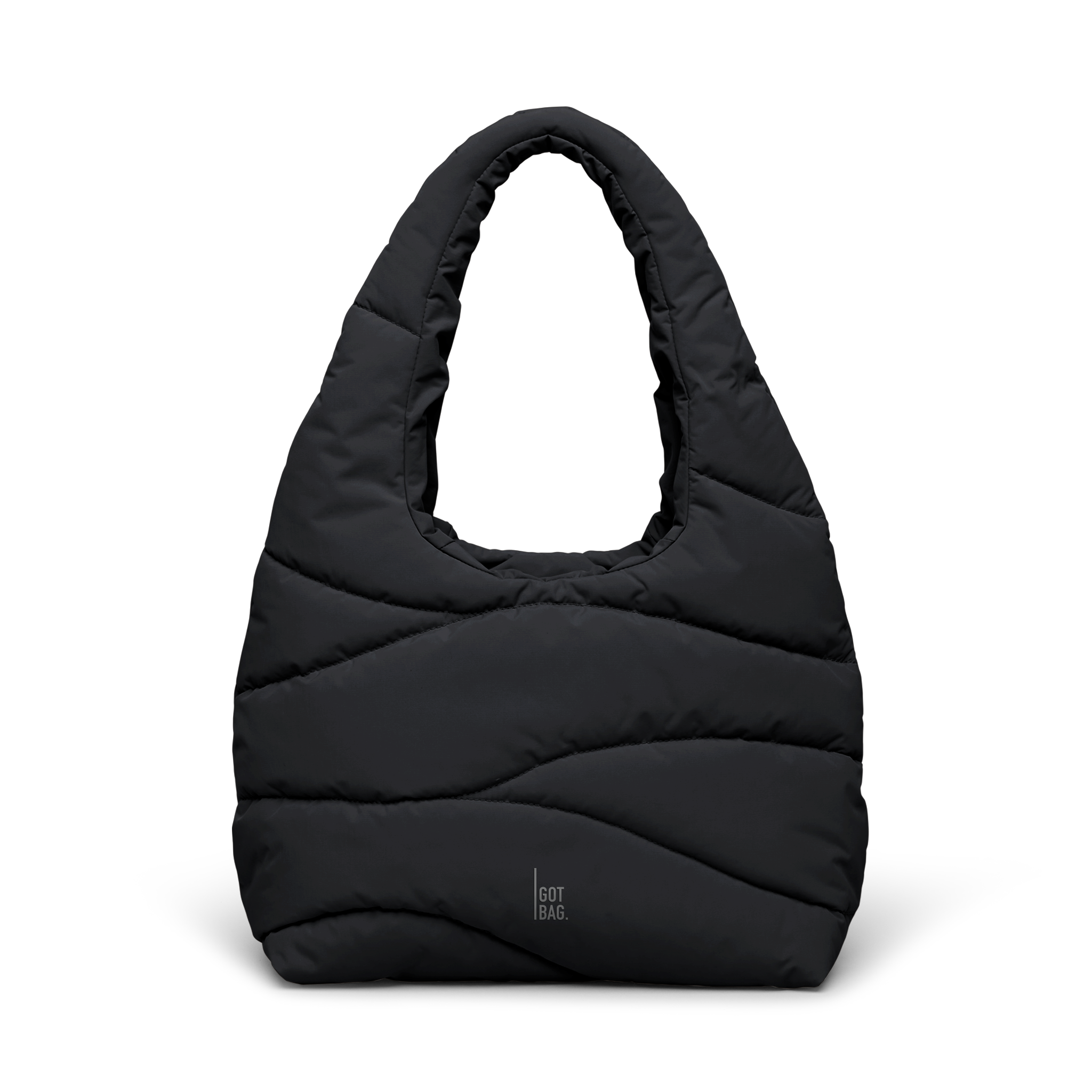 WAVY PUFFER SHOULDER BAG